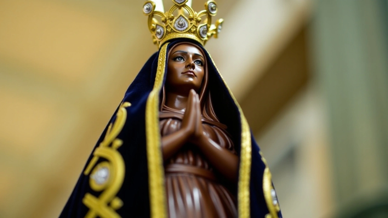 Celebrações de Nossa Senhora Aparecida: Festividades e Missas Atraem Devotos