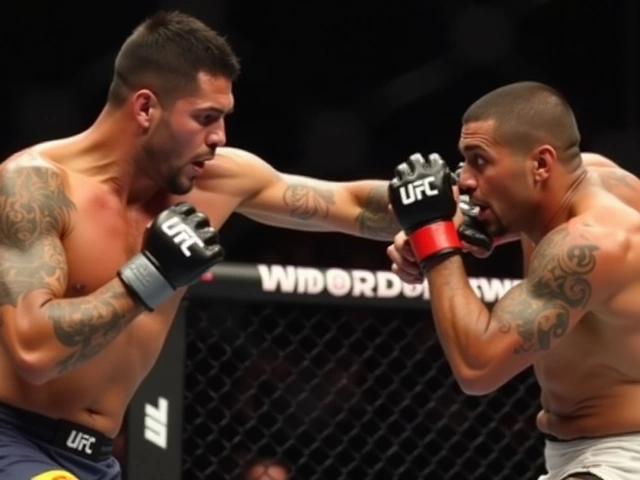 Mauricio Ruffy Impressiona ao Dominar Adversário Peruano e Vencer no UFC 309