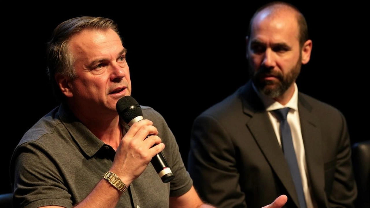 Bolsonaro diz que retorno de Eduardo ao Brasil pode resultar em prisão imediata
